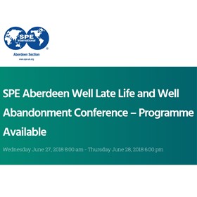 Astrimar to present at SPE Well Late Life and Well Abandonment Conference